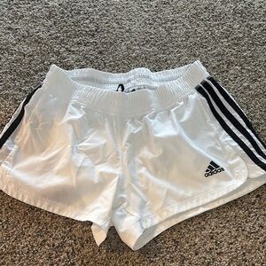 Adidas Women's White Shorts